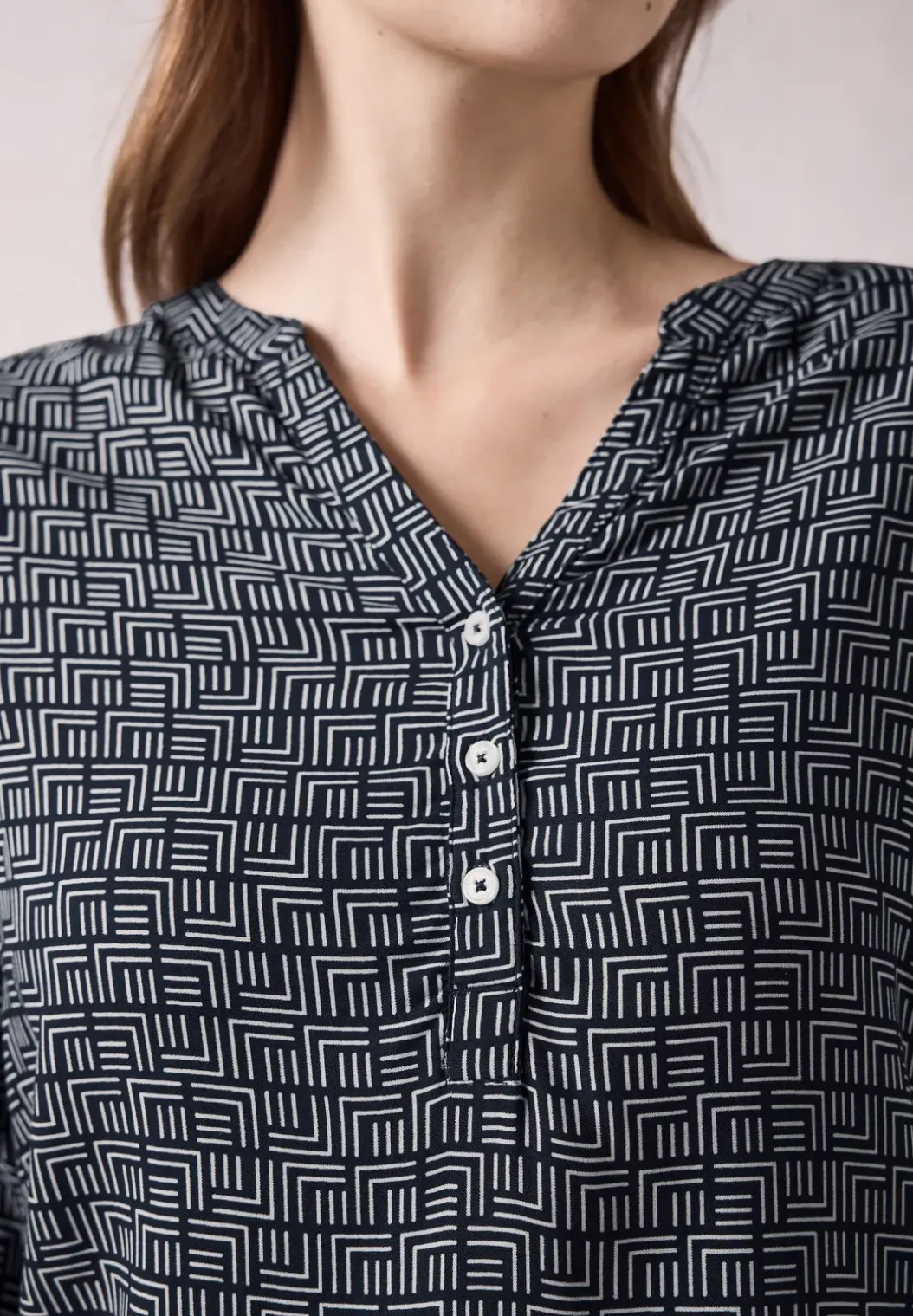 Bedrukte blouse