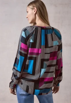 Bedrukte blouse