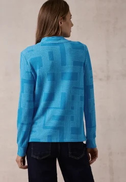 Bedrukt shirt met lange mouwen