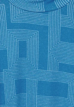 Bedrukt shirt met lange mouwen