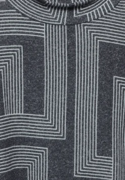 Bedrukt shirt met lange mouwen