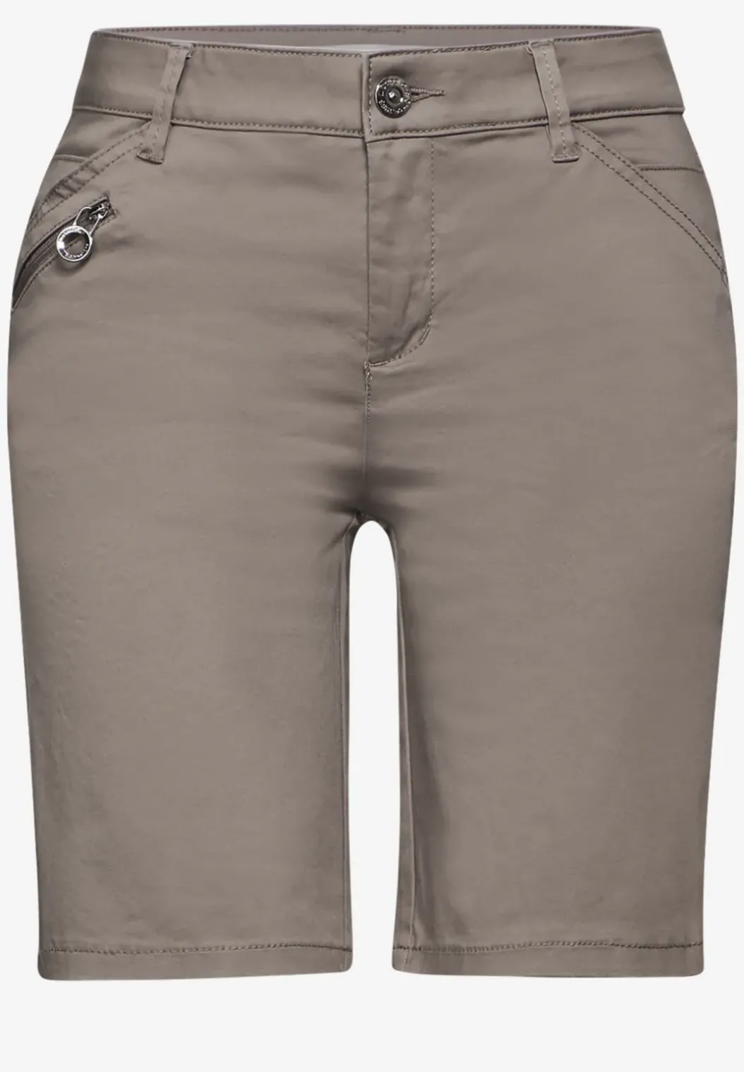 Bermudashort met rits