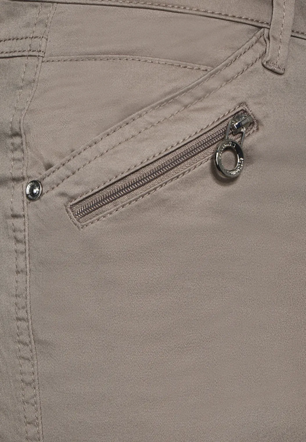 Bermudashort met rits