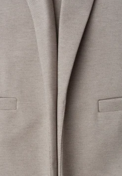 Blazer in een lang en open model