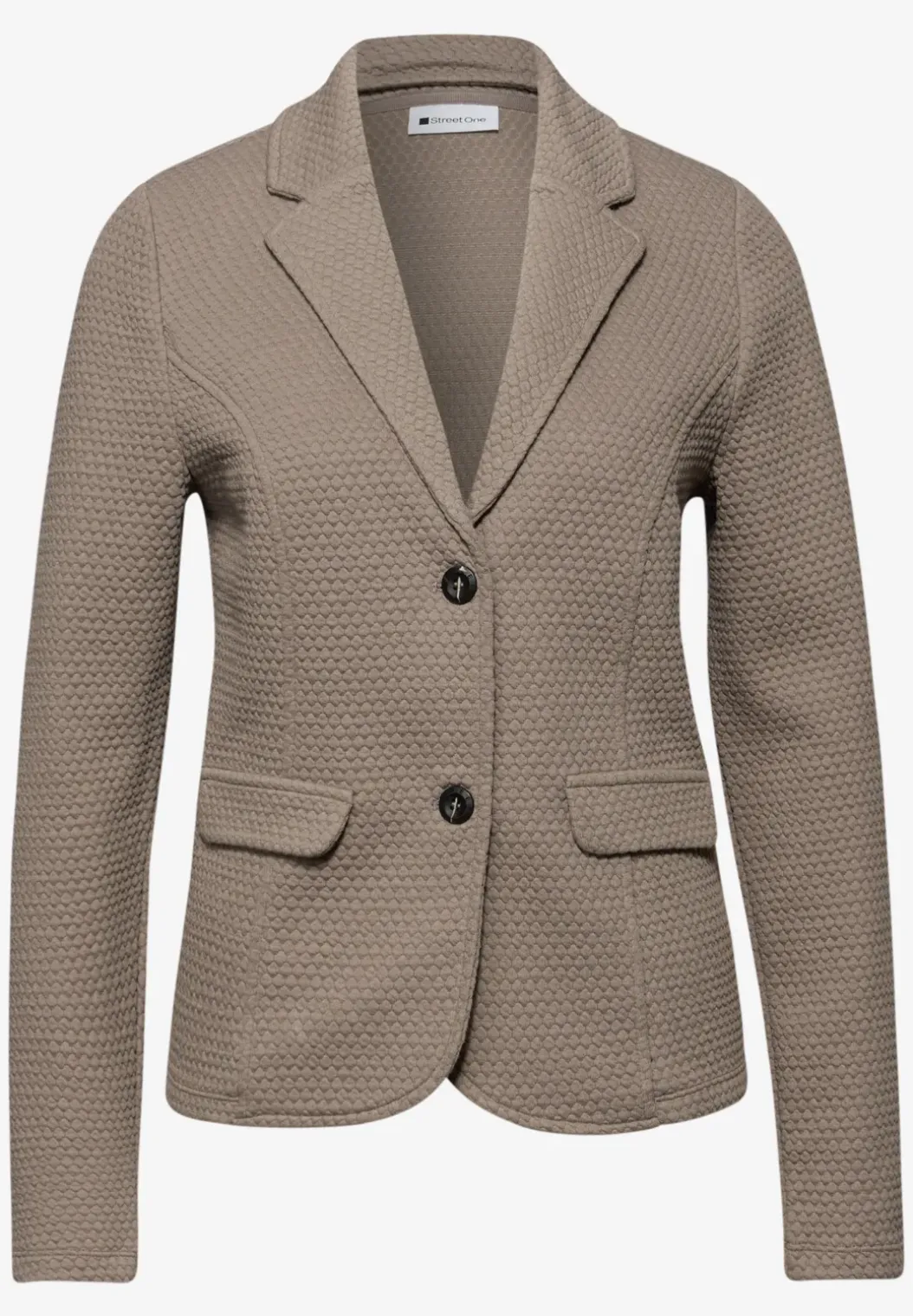 Blazer met structuur
