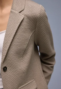 Blazer met structuur