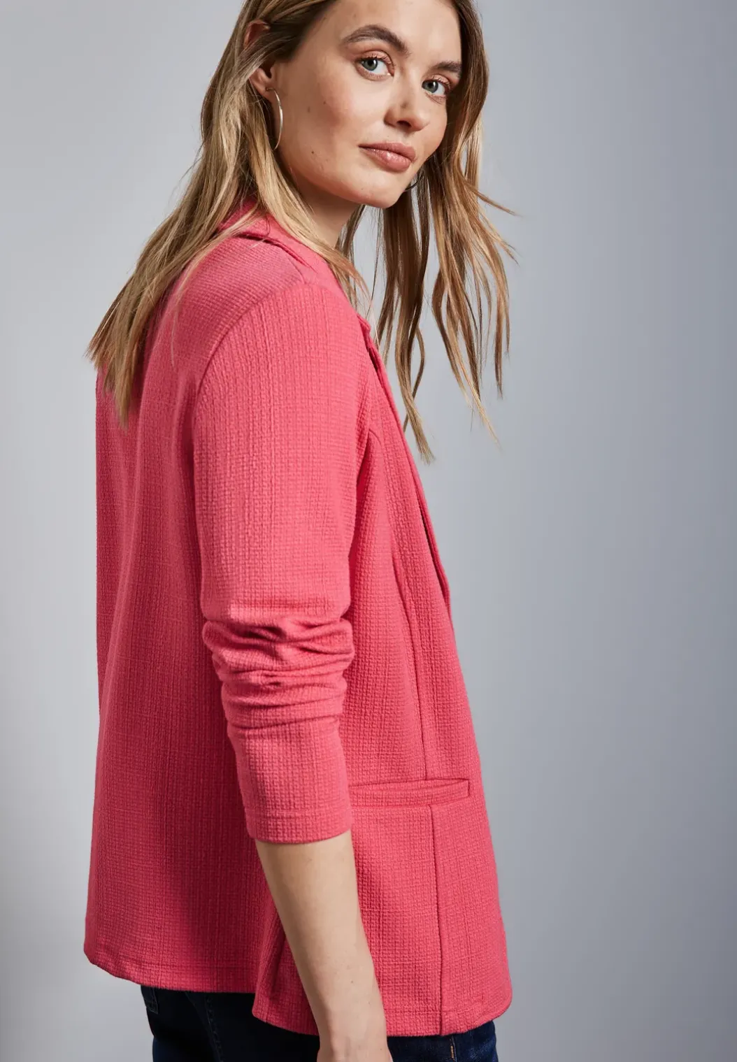 Blazer met structuur