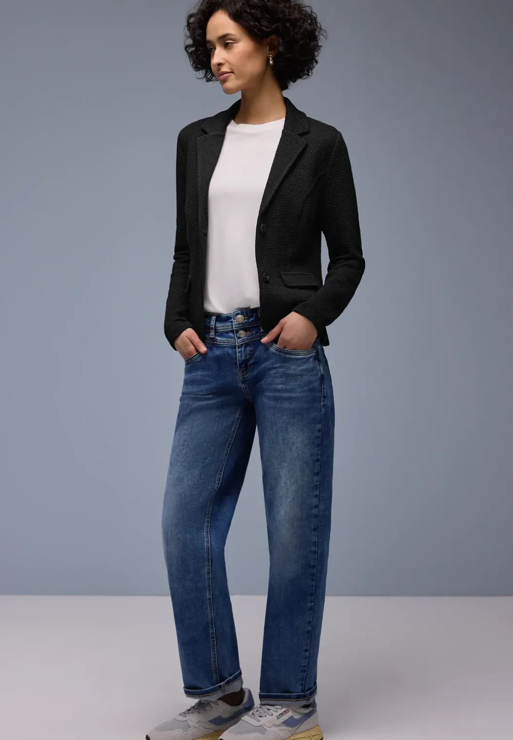 Blazer met structuur