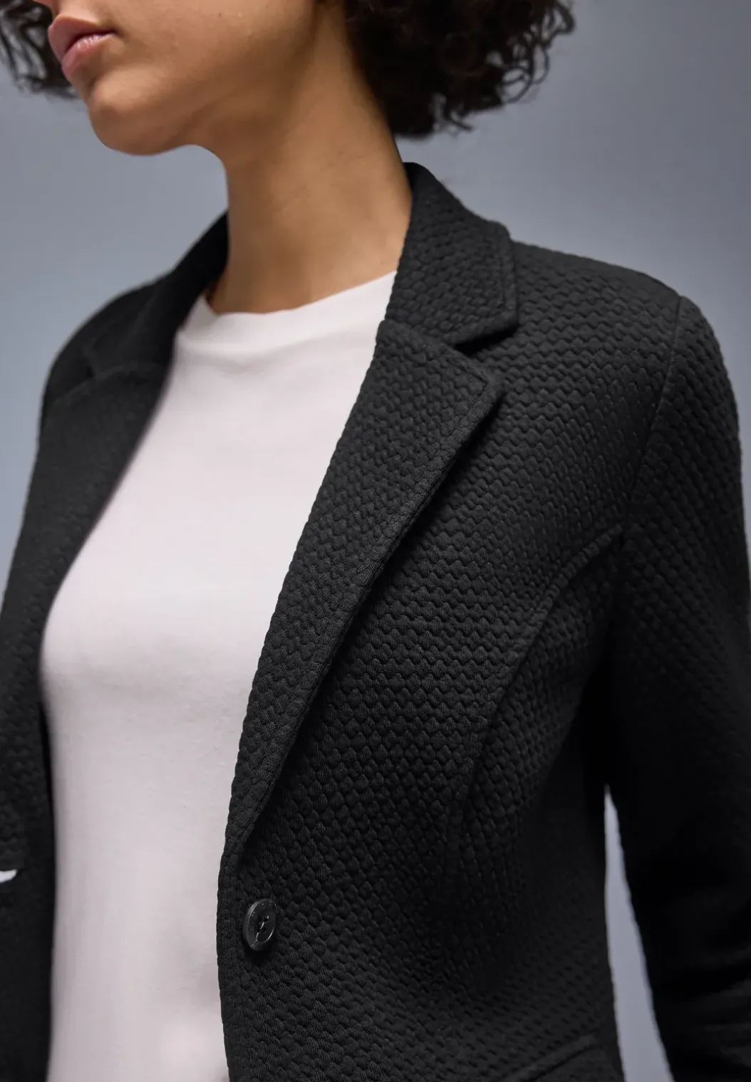 Blazer met structuur