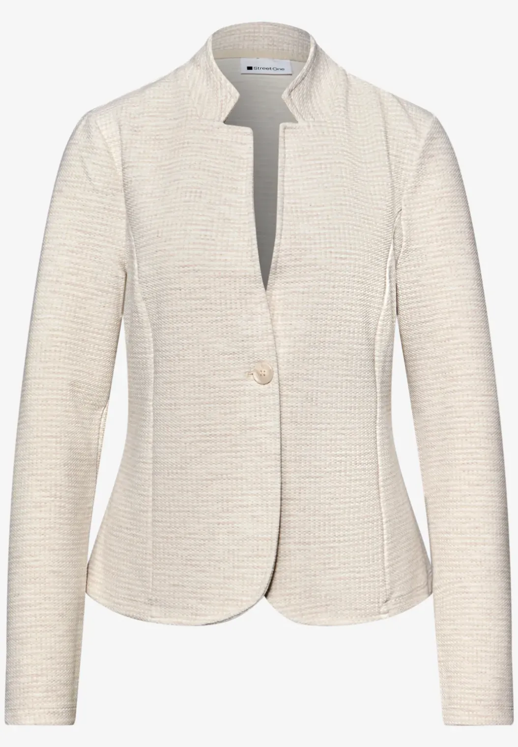 Blazer met structuur