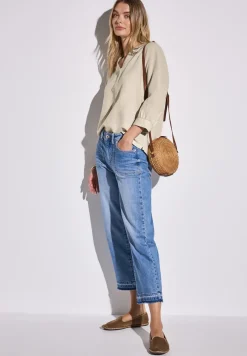 Blouse in effen kleur
