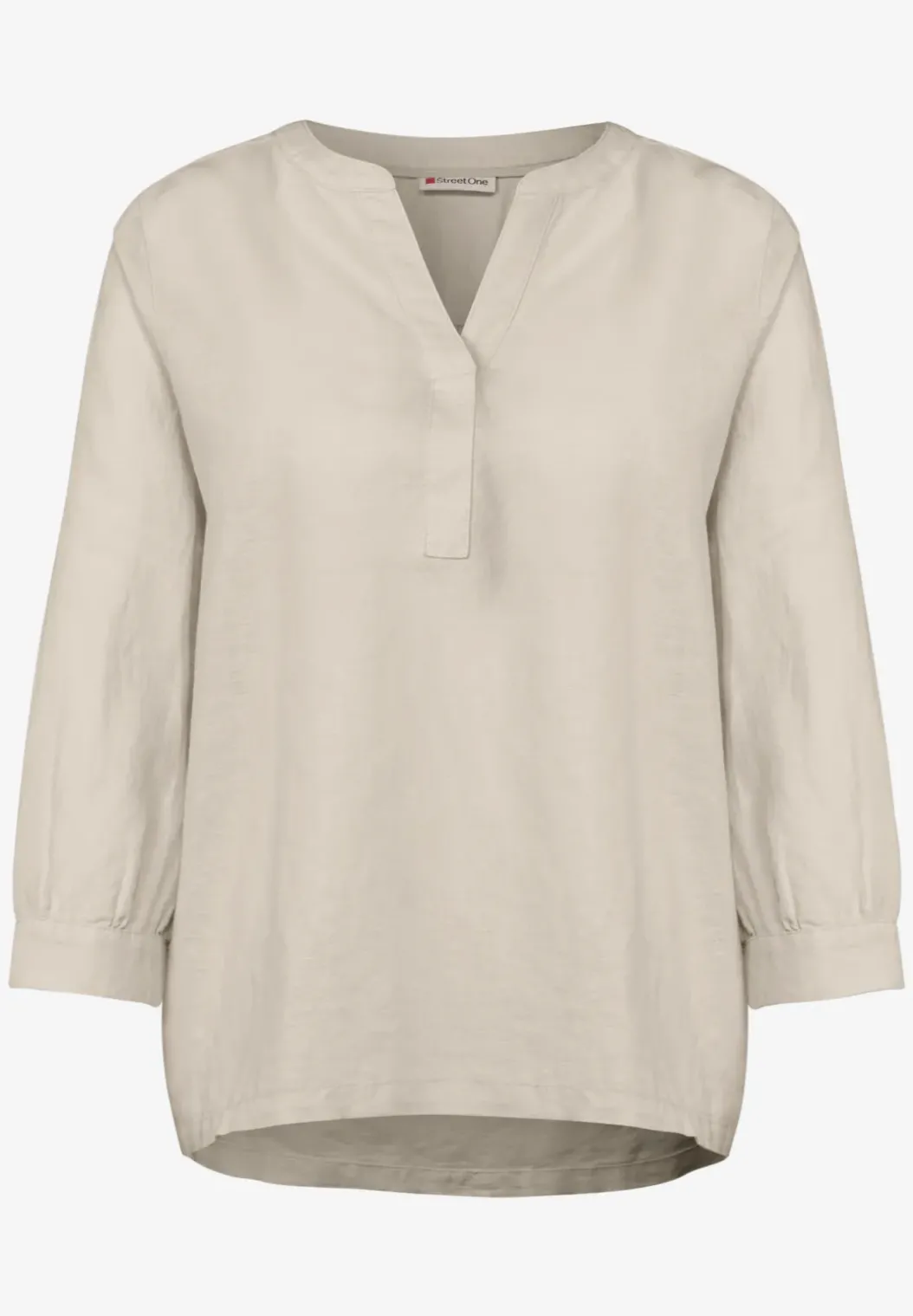 Blouse in effen kleur