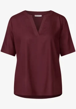 Blouse in effen kleur