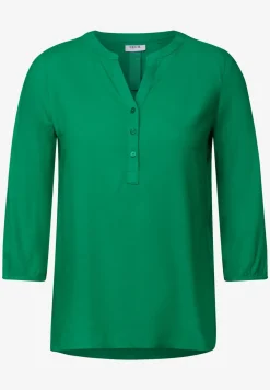 Blouse in effen kleur