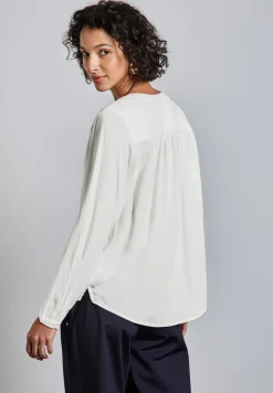 Blouse in effen kleur