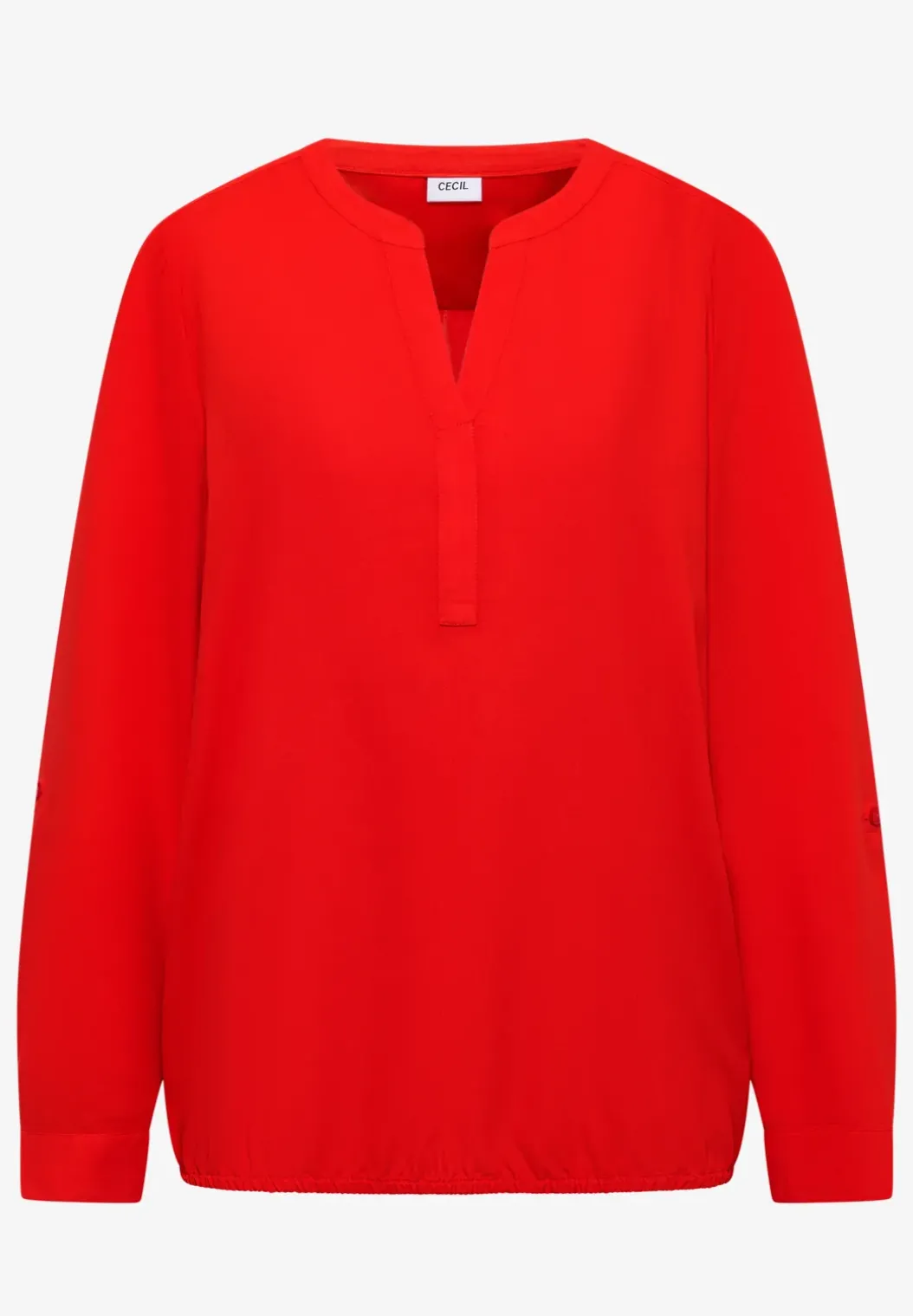 Blouse in effen kleur