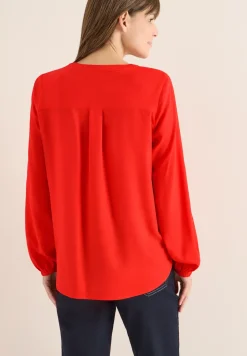 Blouse in effen kleur