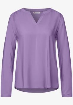 Blouse in effen kleur