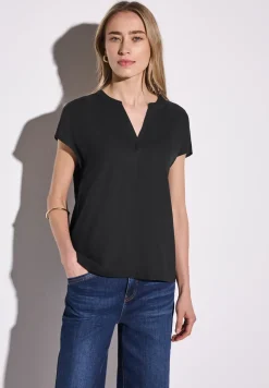 Blouse in effen kleur