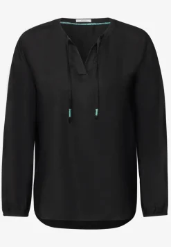 Blouse in effen kleur