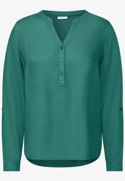 Blouse in effen kleur