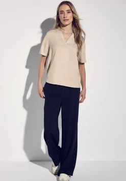 Blouse in effen kleur