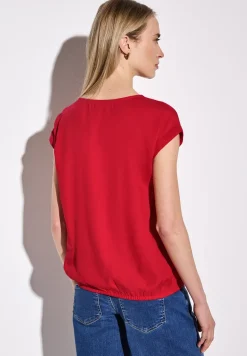 Blouse in effen kleur