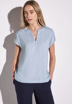 Blouse in effen kleur