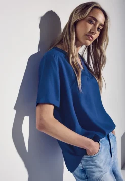 Blouse in effen kleur