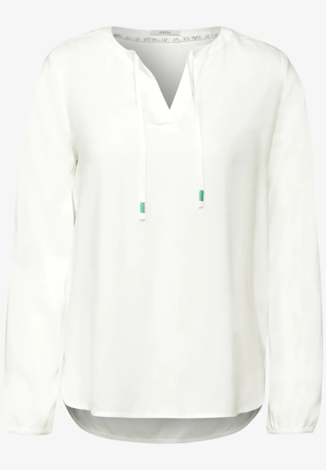 Blouse in effen kleur