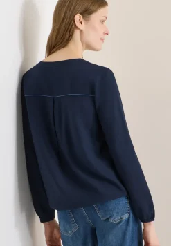 Blouse in effen kleur