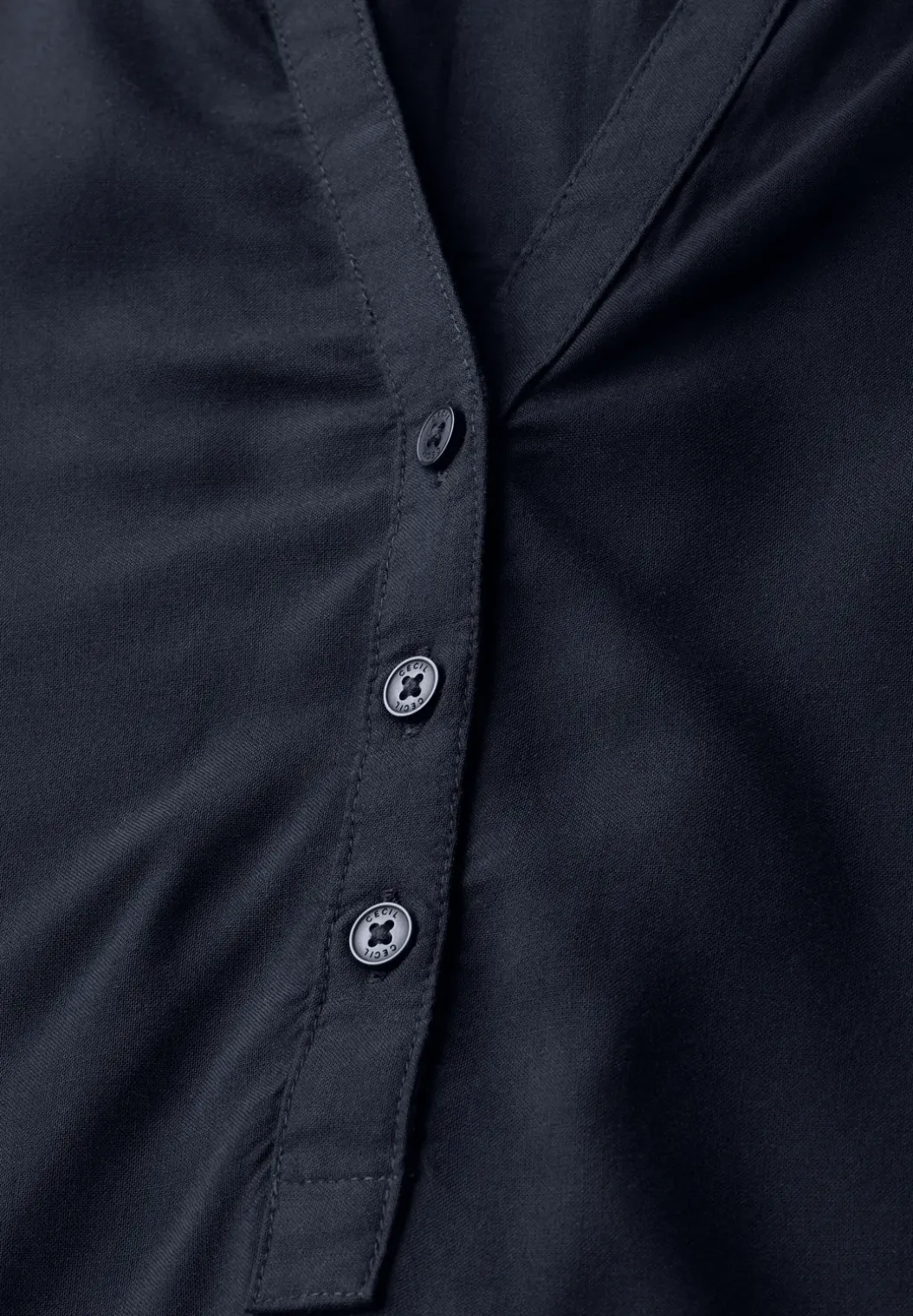 Blouse in effen kleur