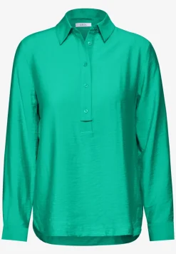 Blouse in effen kleur