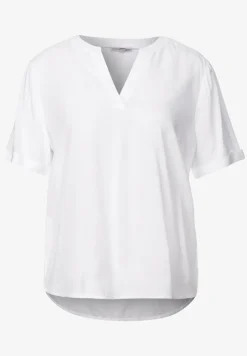 Blouse in effen kleur