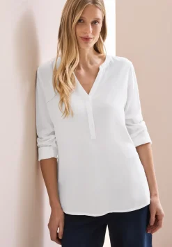 Blouse in effen kleur