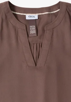 Blouse in effen kleur