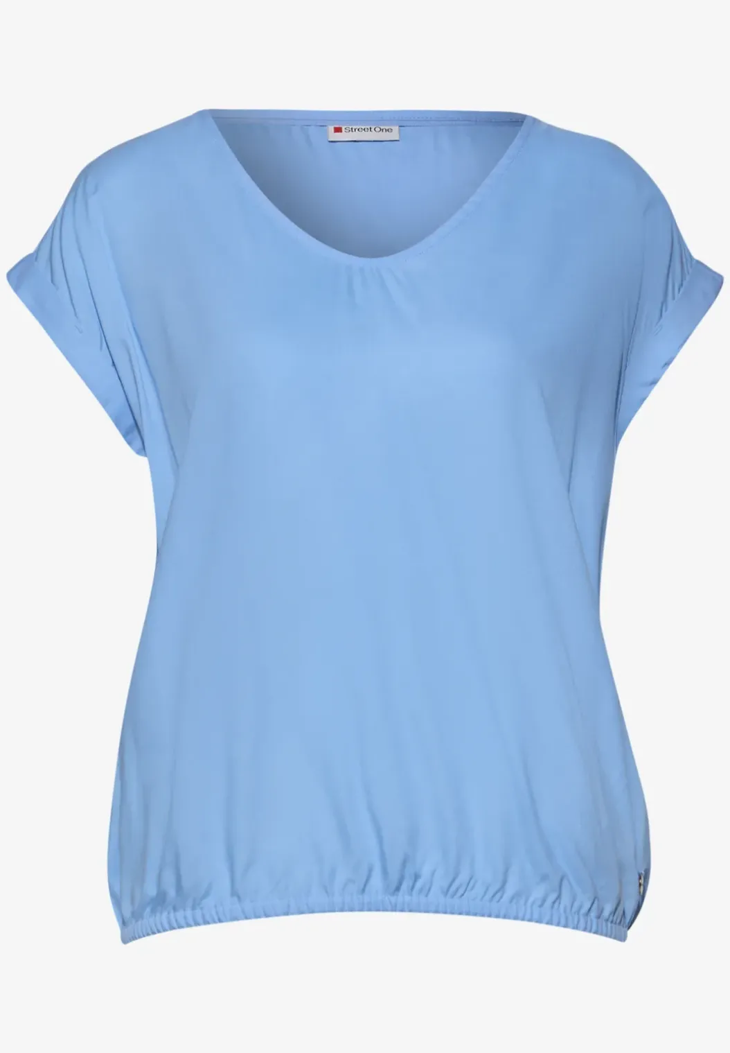 Blouse in effen kleur