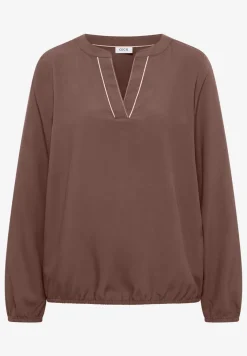 Blouse in effen kleur