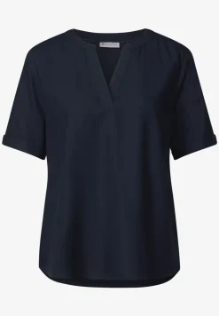 Blouse in effen kleur