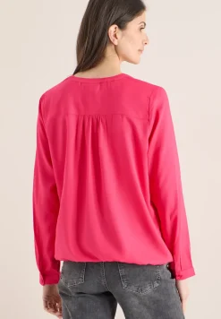 Blouse in effen kleur