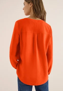 Blouse in effen kleur