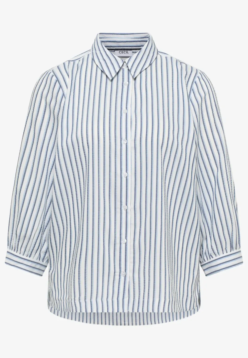 Blouse in seersucker kwaliteit