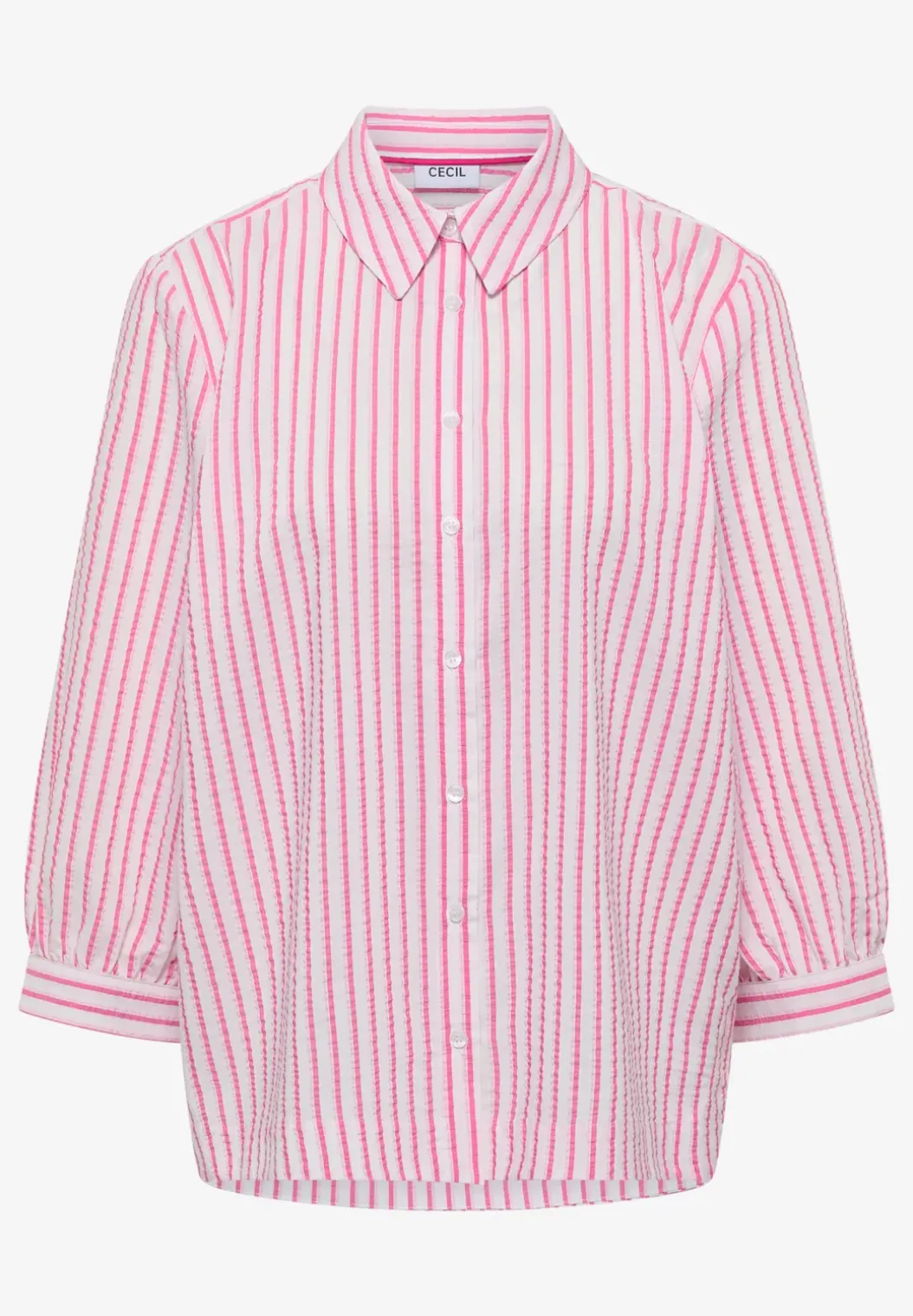 Blouse in seersucker kwaliteit
