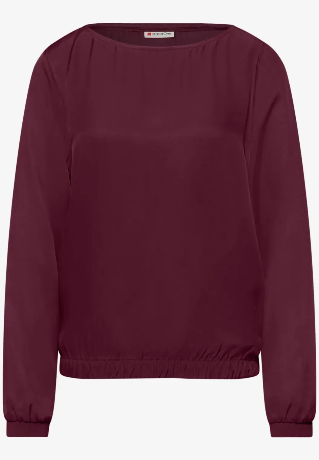 Blouse met elastische zoom