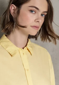 Blouse met geborduurde mouwen