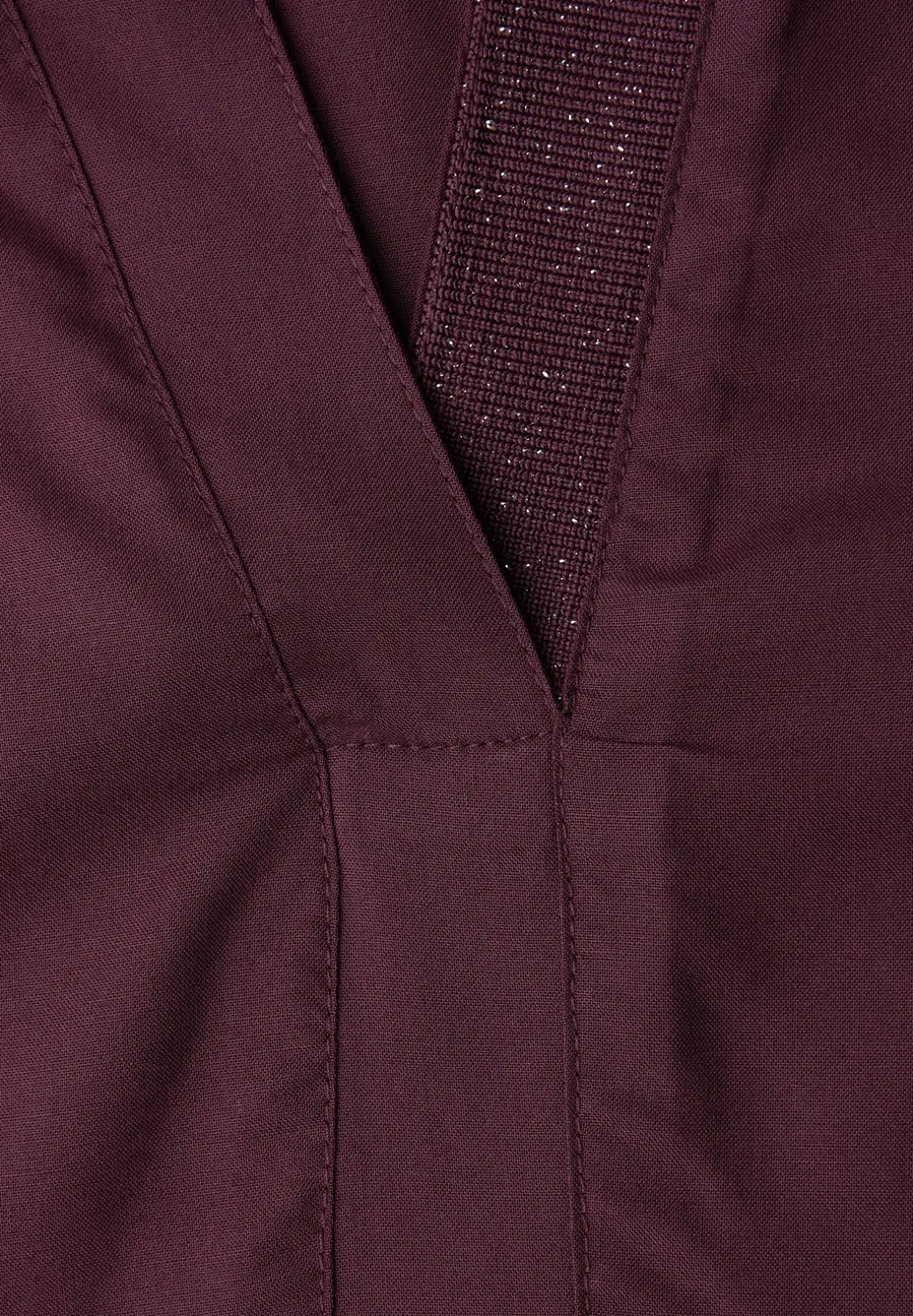 Blouse met glitterdetail