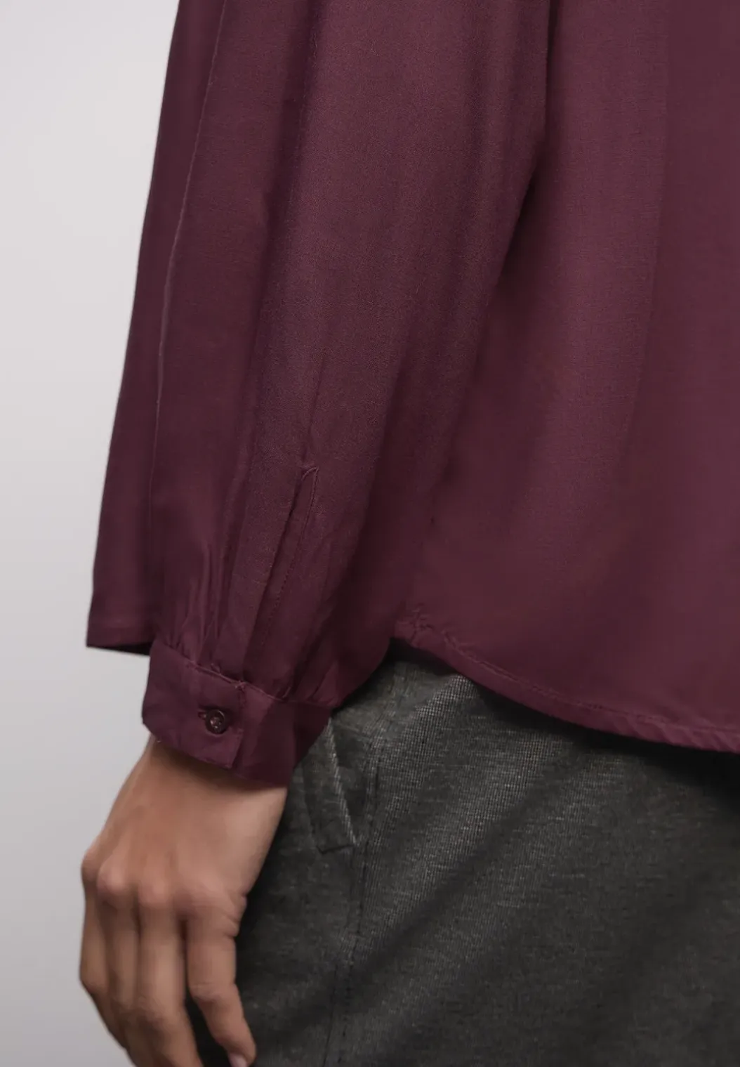 Blouse met glitterdetail