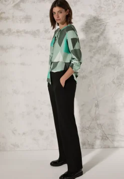 Blouse met grafisch patroon