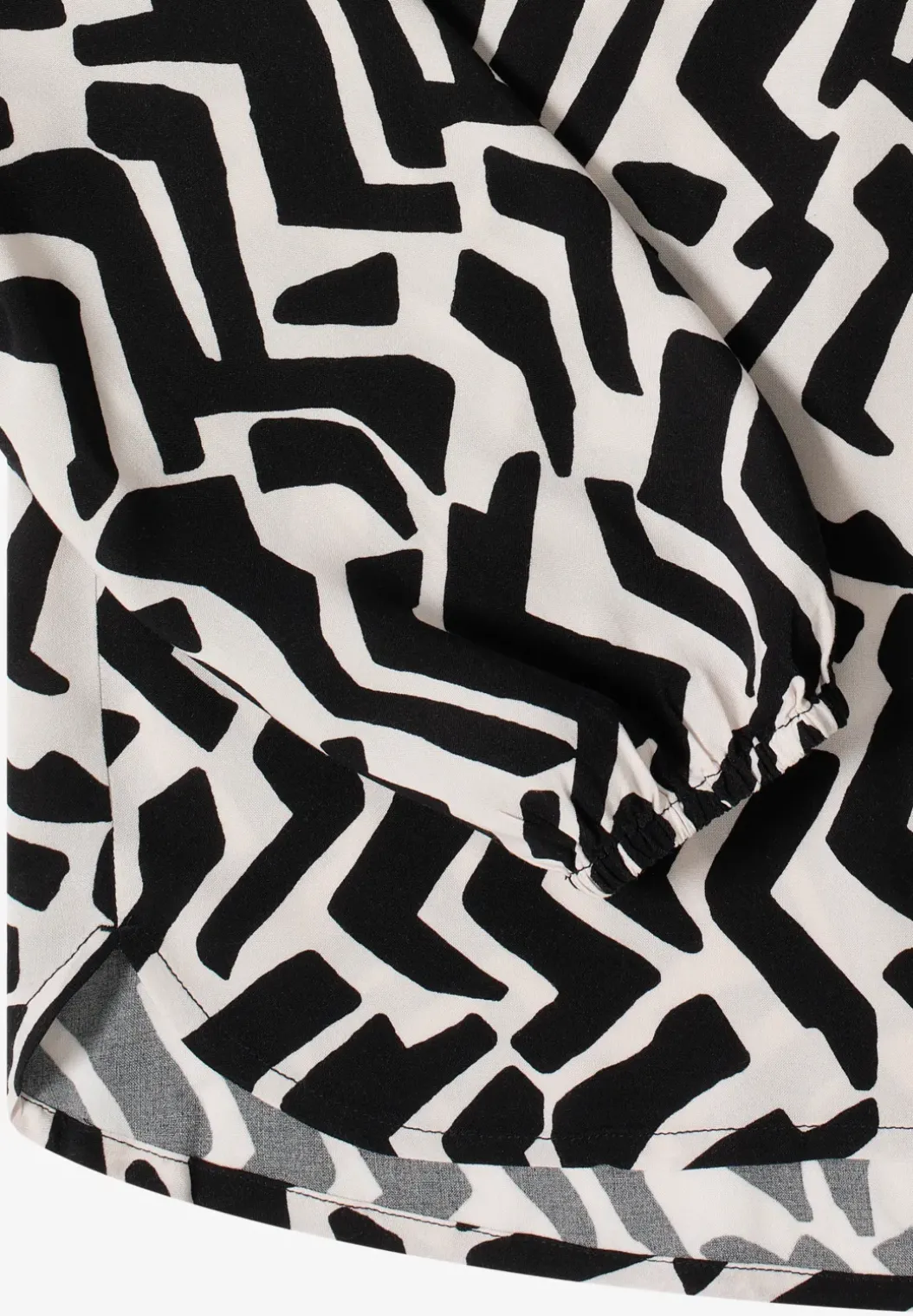Blouse met grafisch patroon