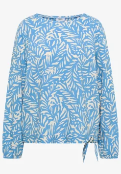 Blouse met knoop
